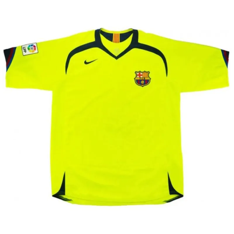​​Barcelona 2005/06 Retro Away Jersey - Green​​