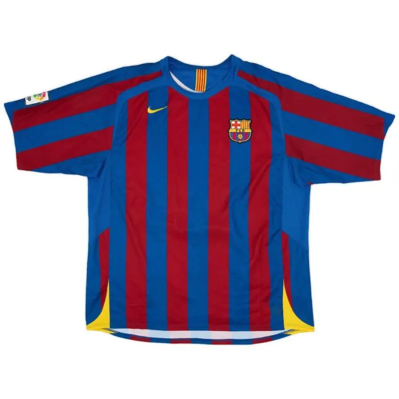 Maglia Casa Retrò ETO'O 2005/06 - Rosso/Blu