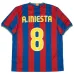 Maillot Domicile Rétro A.INIESTA 2009/10 de Barcelone - Rouge/Bleu