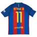 Barcelona NEYMAR 2016/17 Retro Heimtrikot - Rot/Blau