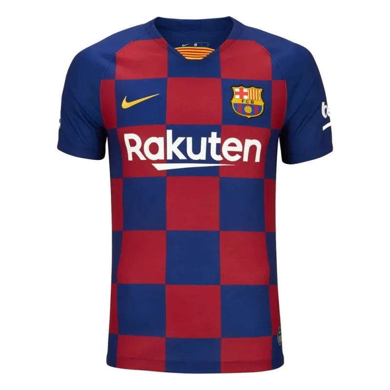 Barcelona 2019/20 Retro Home Jersey - Red/Blue