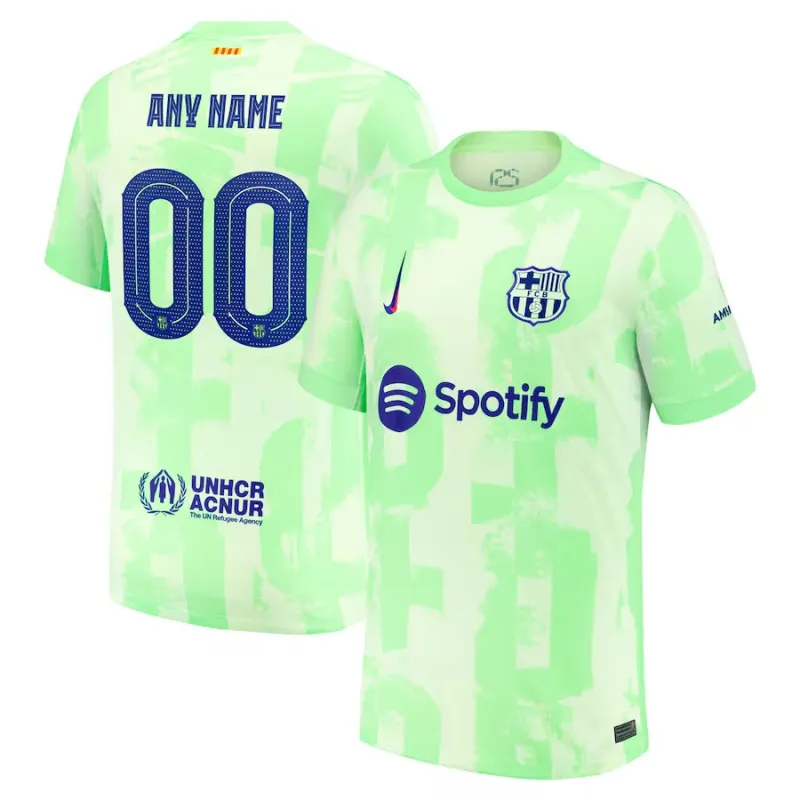 FC Barcelona Drittes Auswärts-Trikot 2024/25 - Grün