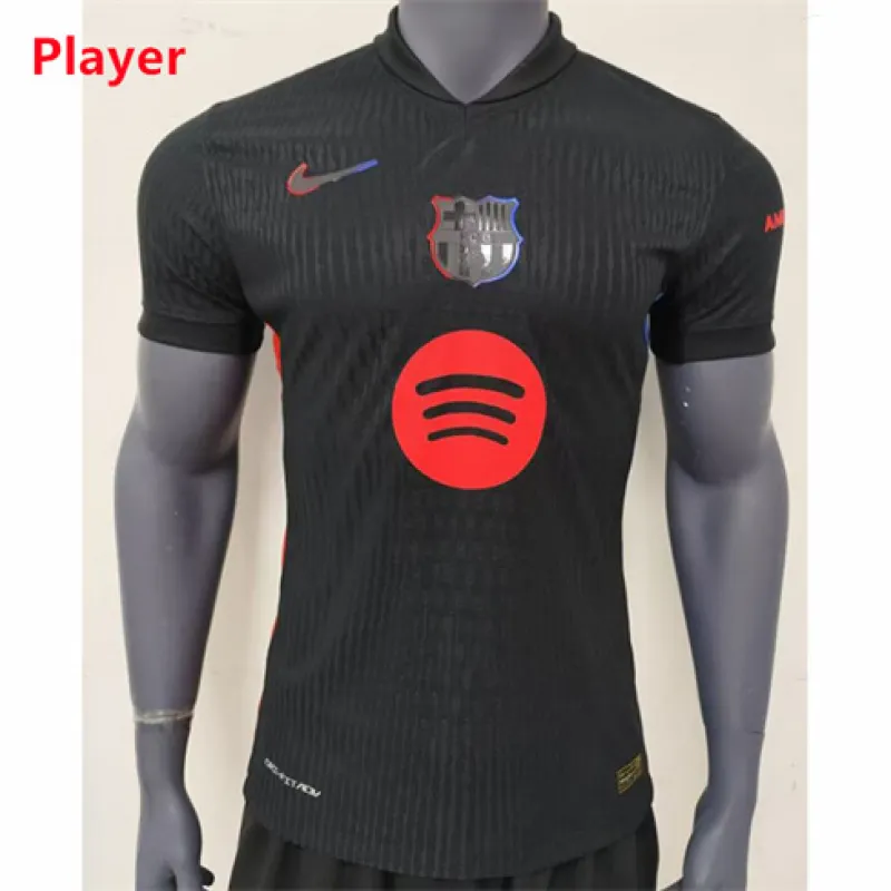 FC Barcelona Auswärtsspielerversion Trikot 2024/25 - Schwarz