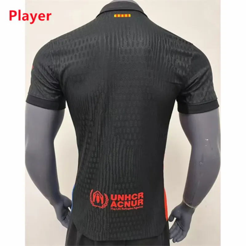 FC Barcelona Auswärtsspielerversion Trikot 2024/25 - Schwarz