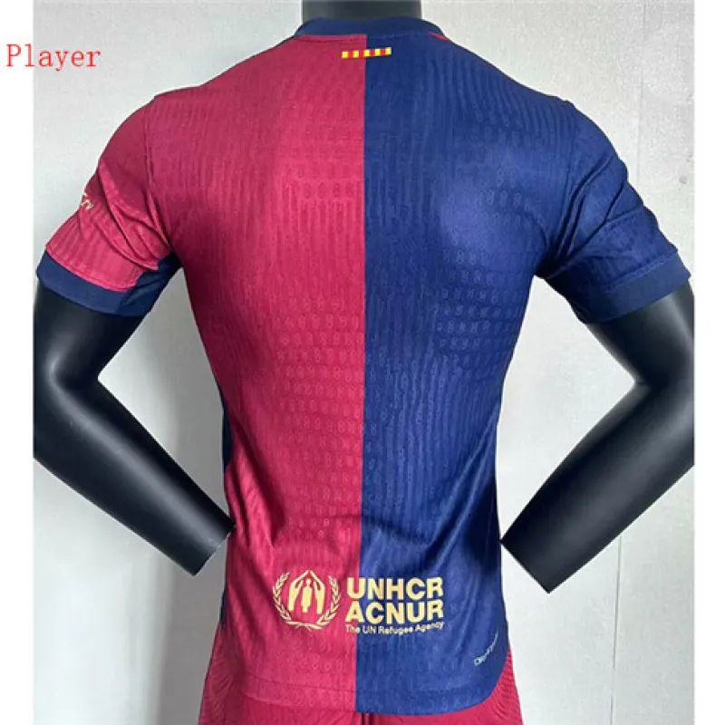 Camisa de la plantilla local versión de jugador del FC Barcelona 2024/25 - Rojo/Azul
