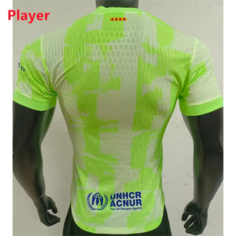 Terzo maglia speciale del FC Barcelona 2024/25, versione per giocatori - Verde