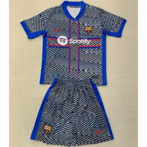 FC Barcelona Kids' Jersey + Shorts 2024/25 Special Edition - Gray