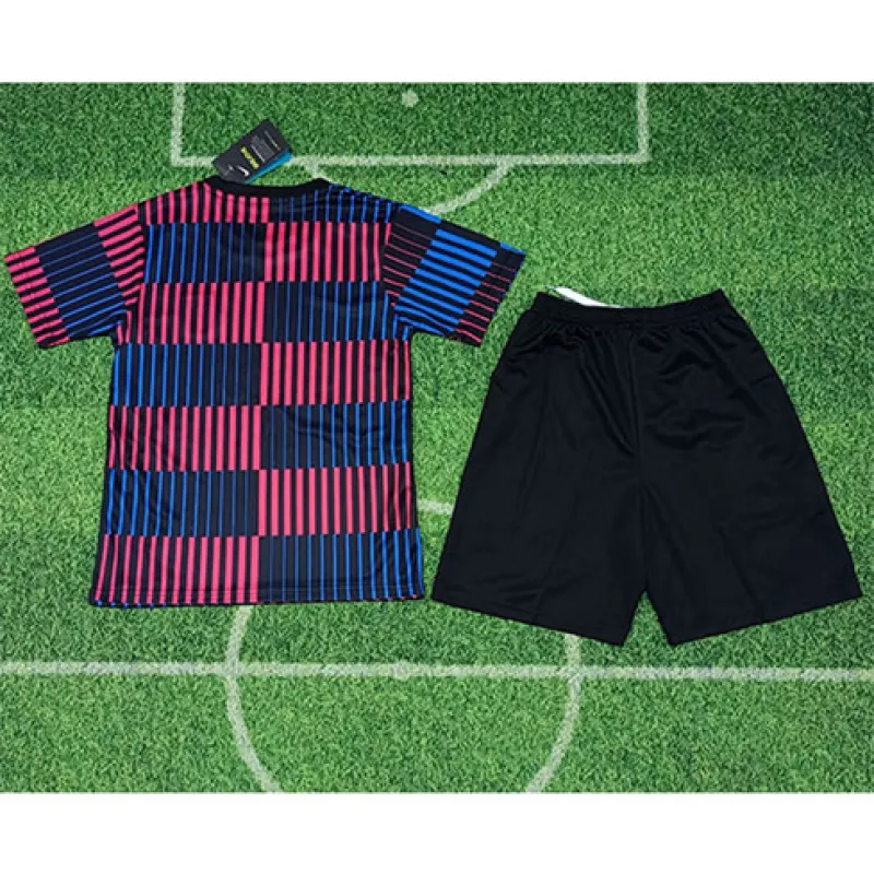 FC Barcelona Maglia e pantaloncini per bambini 2024/25 Edizione speciale - Rosso/Blu