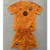 FC Barcelona Maglia e pantaloncini di portiere per bambini 2024/25 - Arancione