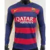 FC Barcelona Retro Long-Sleeved Jersey 2015/16  Home - Red/Blue