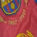 Camisa retro de manga larga del FC Barcelona Edición conmemorativa 1957-2007 - Rojo/Azul