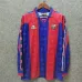 FC Barcelona Retro Langarm-Trikot 1996/97 Heimspiel - Rot/Blau