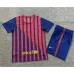 Maglia retrò per bambini del FC Barcelona 2011/12 campo casa - Rosso/Azzurro
