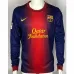 FC Barcelona Retro Long-Sleeved Jersey 2012/13  Home - Red/Blue