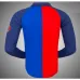 FC Barcelona Retro Long-Sleeved Jersey 1899-1999 Commemorative Edition - Red/Blue