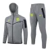 Chaqueta deportiva con capucha del FC Barcelona 2024/25 - Gris