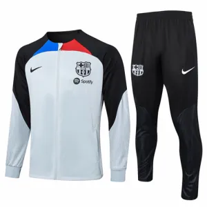 FC Barcelona Sports Jacket 2024/25 - Light Grey