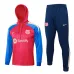 Ropa de deporte con capucha del FC Barcelona 2024/25 - Rojo