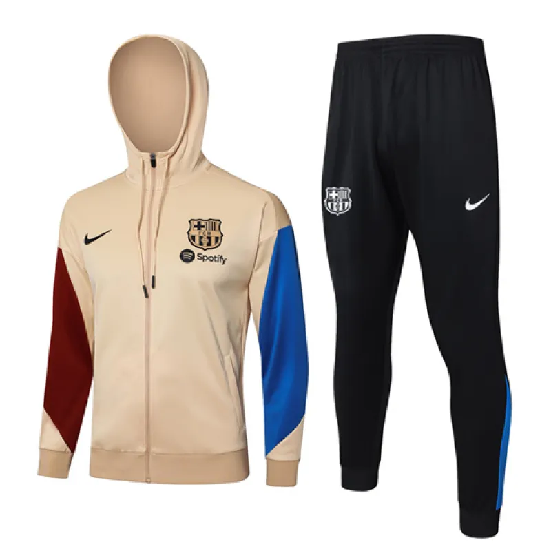 Chaqueta deportiva con capucha del FC Barcelona 2024/25 - Amarillo