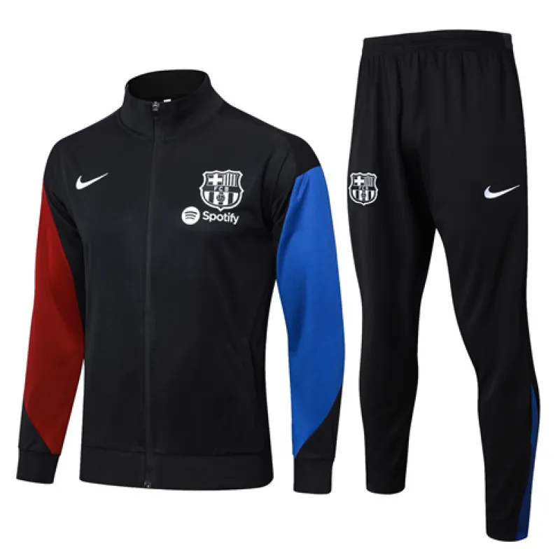 FC Barcelona Children's Sports Jacket 2024/25 - Black