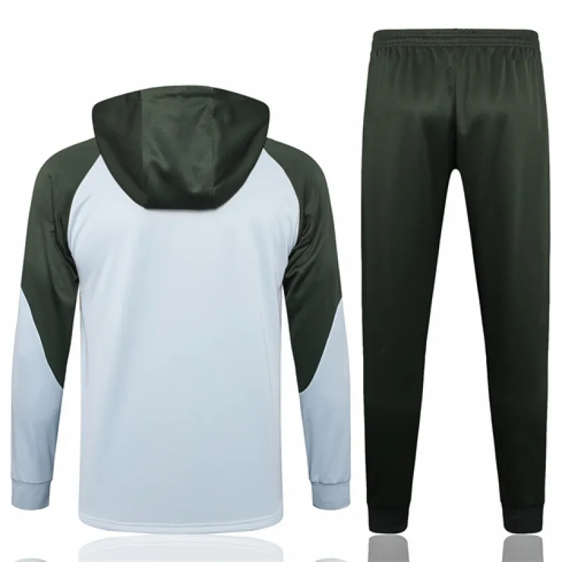 Ropa de deporte con capucha para niños del FC Barcelona 2024/25 - Blanco
