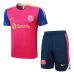 Maglia di allenamento + Shorts del FC Barcelona 2024/25 - Rosa