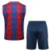 FC Barcelona Shorts and Vest Set 2024/25 - Red/Blue