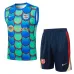 Ensemble de short et gilet du FC Barcelona 2024/25 - Vert