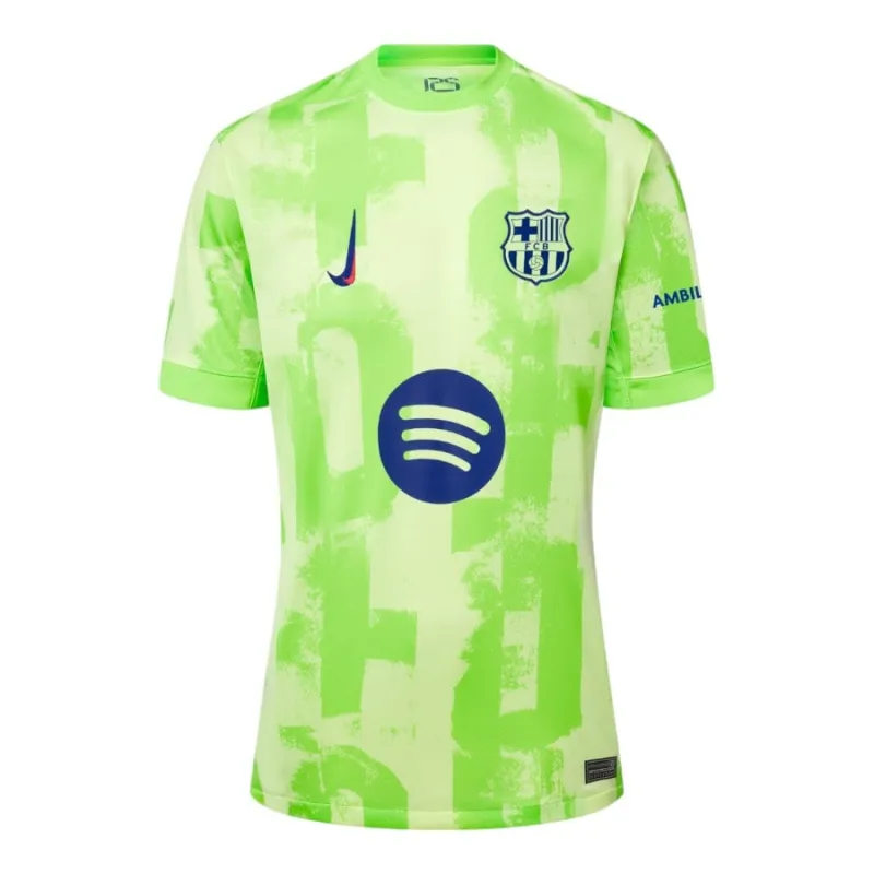 Set di terza maglia per bambini di FC Barcelona 2024-25 - Verde
