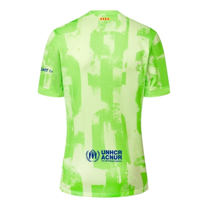 Set di terza maglia per bambini di FC Barcelona 2024-25 - Verde