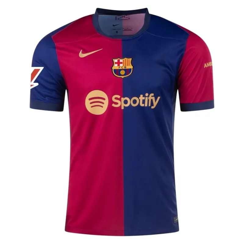 Gavi FC Barcelona 2024-25 Heimtrikot - Blau/Rot