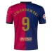 Lewandowski FC Barcelona 2024-25 Home Kids' Jersey Set - Blue/Red