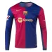 Lamine Yamal FC Barcelona 2024-25 Home Long-sleeved Jersey - Blue/Red
