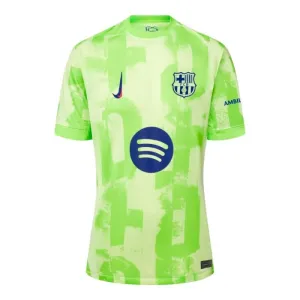 FC Barcelona Kids' Third Jersey 2024/25 - Green