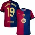 Maillot enfant LAMING YAMAL du FC Barcelona 2024/25 domicile avec le nouveau sponsor - Rouge/Bleu