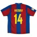 Maglia retro di Henry per il Barcelona, casa 2007/08 - Rosso/Azzurro