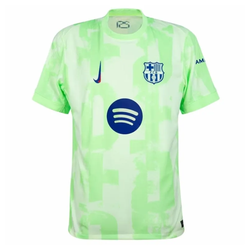 FC Barcelona LAMING YAMAL 2024/25 Drittes Kinder-Kit - Grün