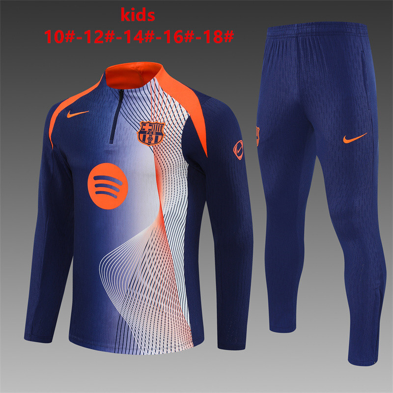 Barcelona 2025/26 Kids Sports Set blue