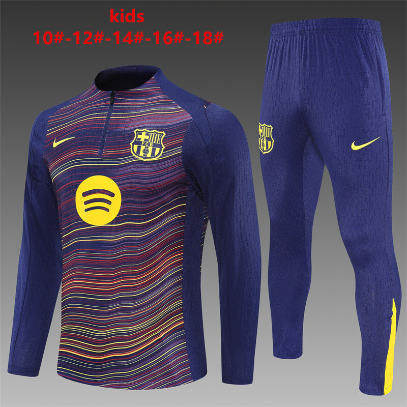 Barcelona 2025/26 Kids Sports Set purple