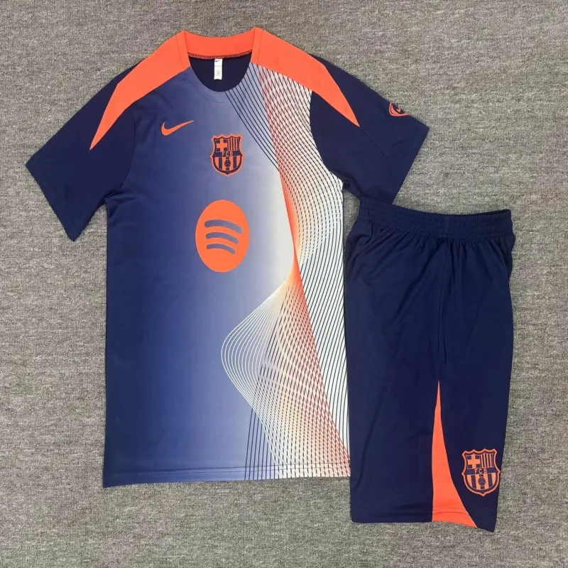 Barcelona 2025/26 Kids Training Set blue