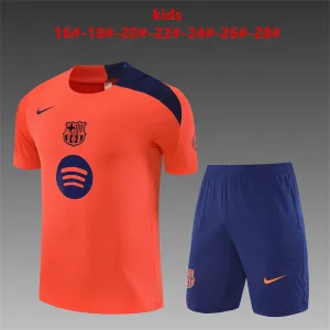 Barcelona 2025/26 Kids Training Set orange