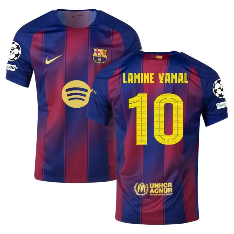 Barcelona YAMAL 2025/26 Home UCL Jersey