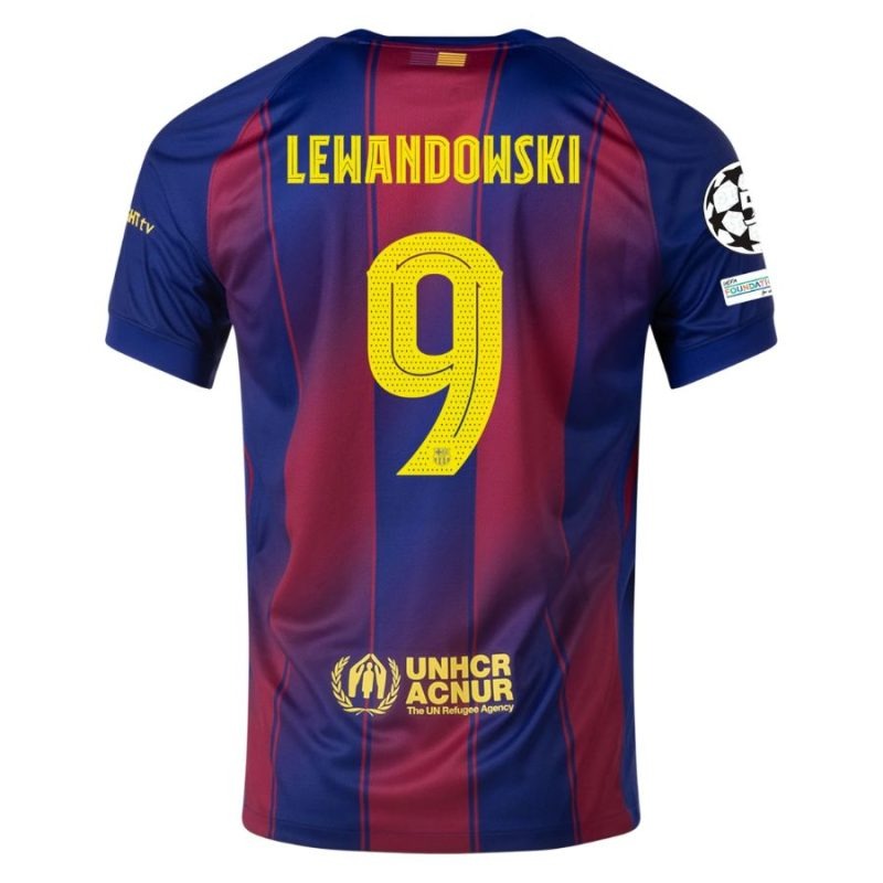 Barcelona LEWANDOWSKI 2025/26 Home UCL Jersey