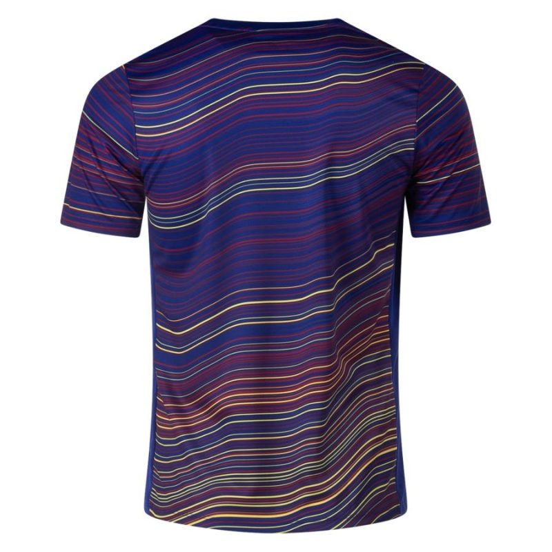 Maglia di pre-partita del Barcellona 2025/26 - Blu