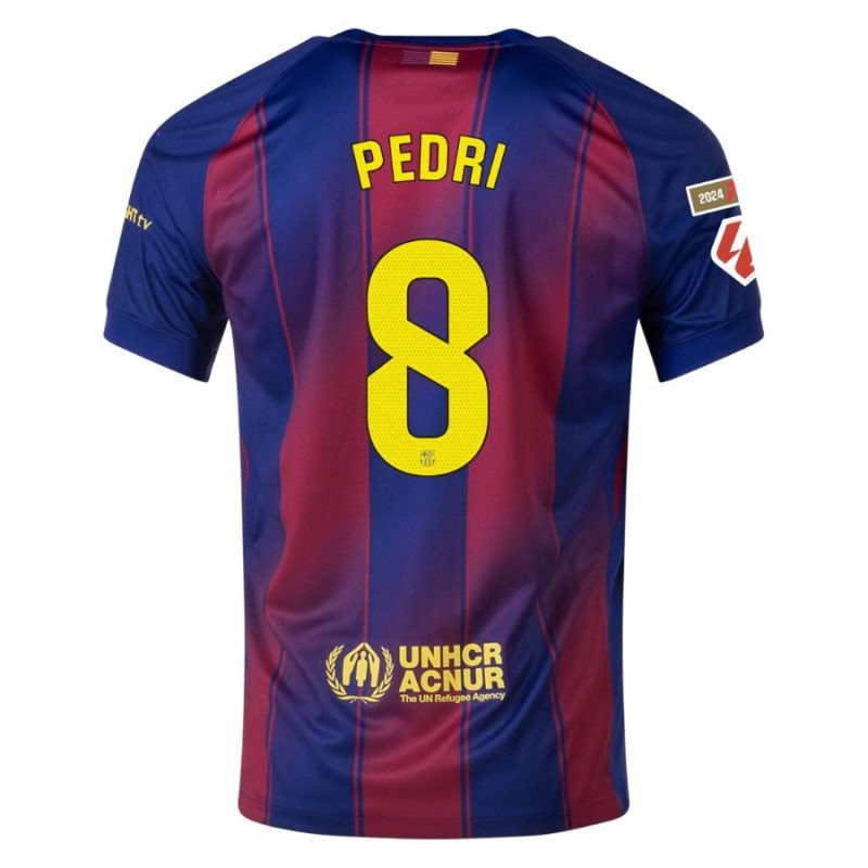 Barcelona 2025/26 PEDRI Home Jersey