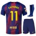 Barcelona RAPHINHA 2025/26 Home Kids' Jersey Set - Red/Blue