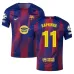 Barcelona RAPHINHA 2025/26 Home UCL Kids' Jersey - Red/Blue