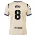 Barcelona PEDRI UCL 2025/26 Kids Away Kit Jersey - Beige