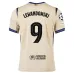 Barcelona LEWANDOWSKI UCL 2025/26 Kids Away Jersey - Beige