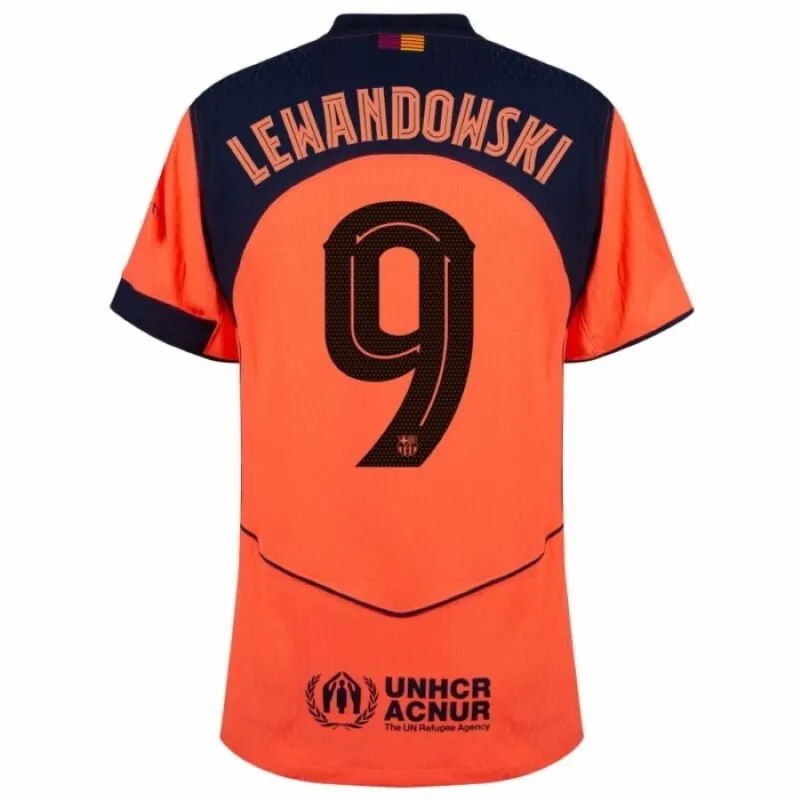Barcelona 2025/26 LEWANDOWSKI Third Jersey
